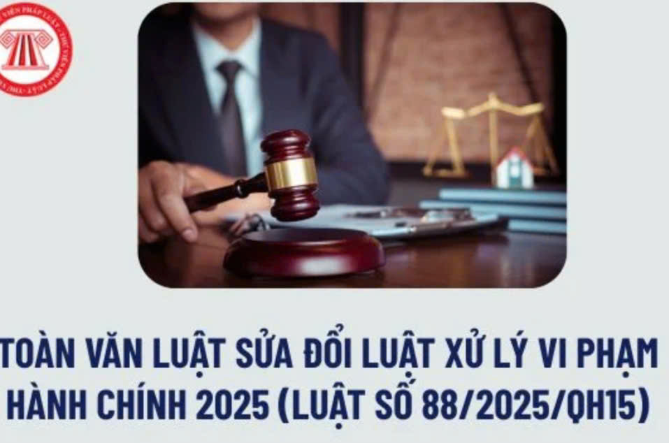 8 điểm mới của Luật Xử lý vi phạm hành chính sửa đổi 2025