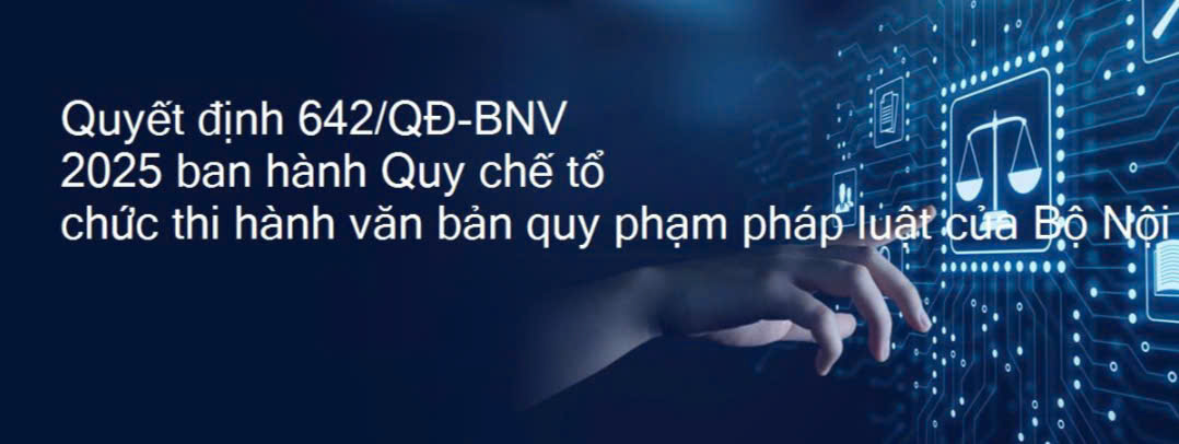 Quy chế tổ chức thi hành văn bản quy phạm pháp luật của Bộ Nội vụ