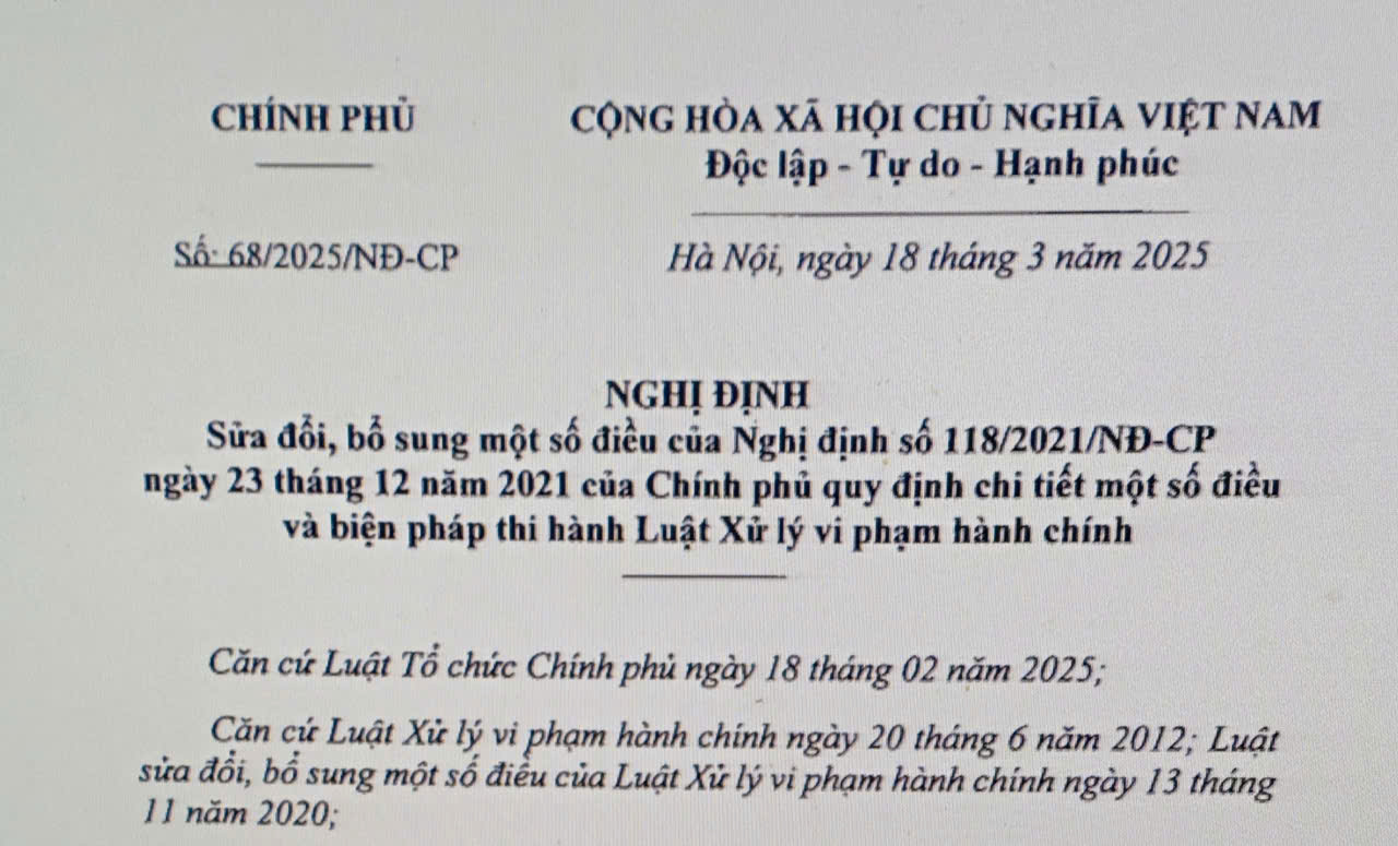 Quy định mới về thẩm quyền xử phạt, tạm giữ tang vật, phương tiện vi phạm hành chính