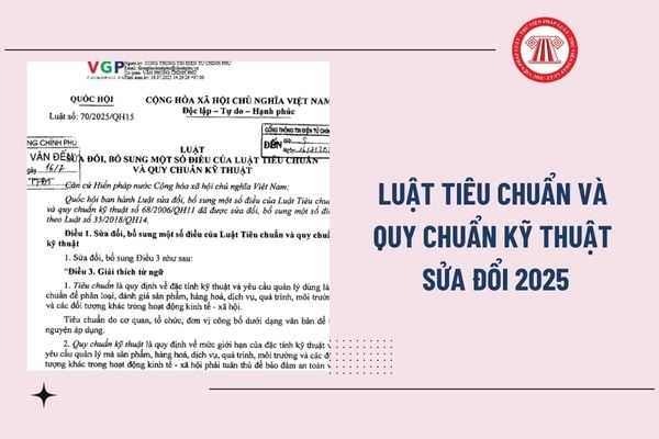 Nội dung mới của Luật Tiêu chuẩn và quy chuẩn kỹ thuật sửa đổi 2025