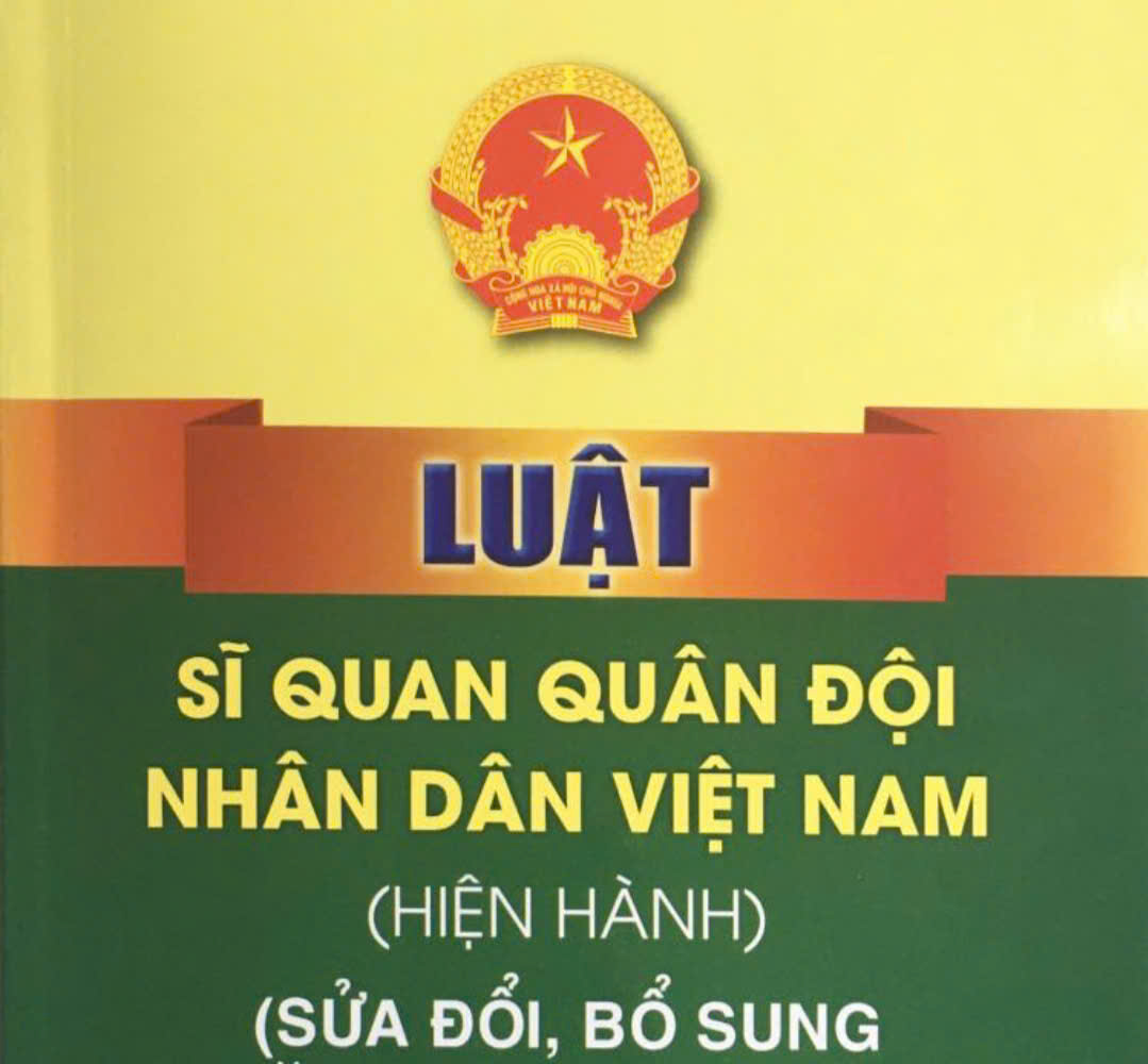 Luật sửa đổi, bổ sung một số điều của Luật Sĩ quan Quân đội nhân dân Việt Nam