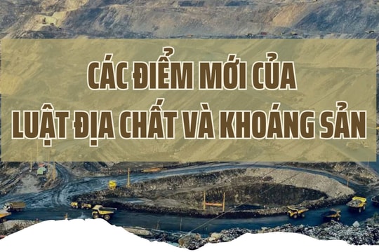 Những điểm mới của Luật Địa chất và khoáng sản