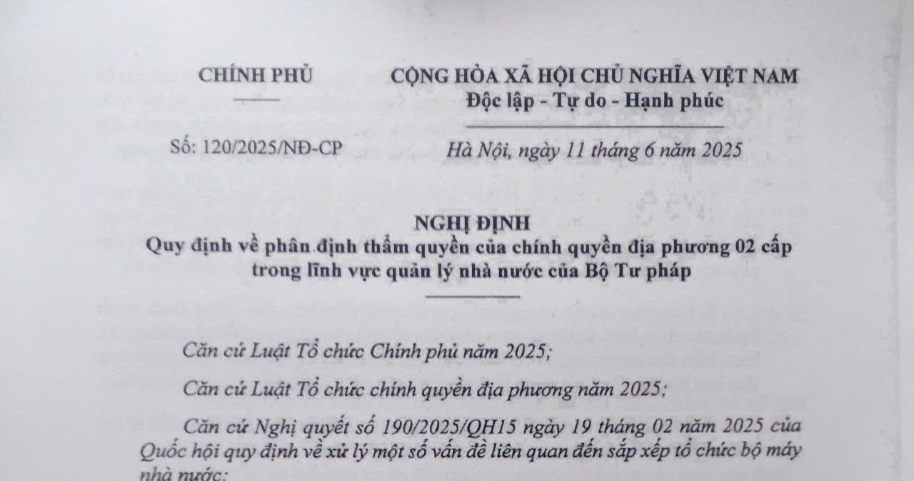 Thủ tục đăng ký hộ tịch từ ngày 01/7/2025