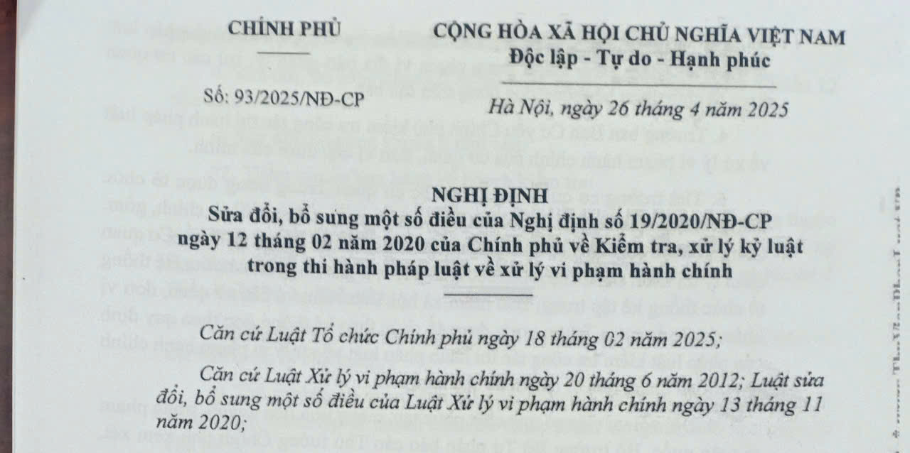 Một số điểm mới của Nghị định 93/2025/NĐ-CP