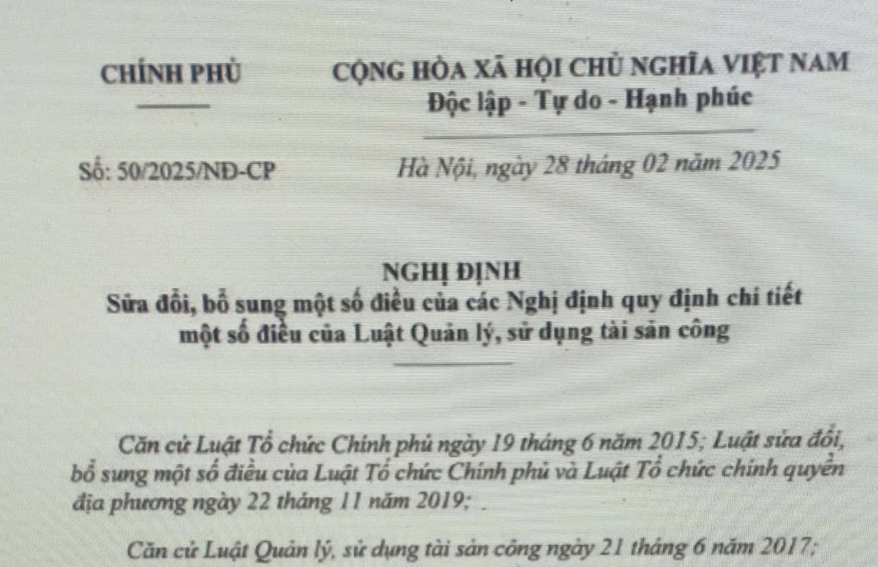 Hướng dẫn xử lý tài sản công trong trường hợp sáp nhập, hợp nhất cơ quan nhà nước