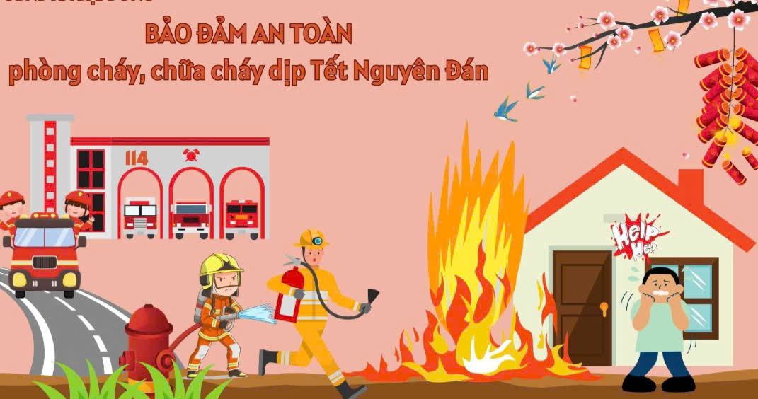 Tăng cường công tác tuyên truyền, hướng dẫn, chân chỉnh việc chấp hành các quy định về an toàn phòng cháy, chữa cháy tại các công trình, cơ sở, địa điểm tập trung đông người trong dịp 1ễ, tết năm 2025