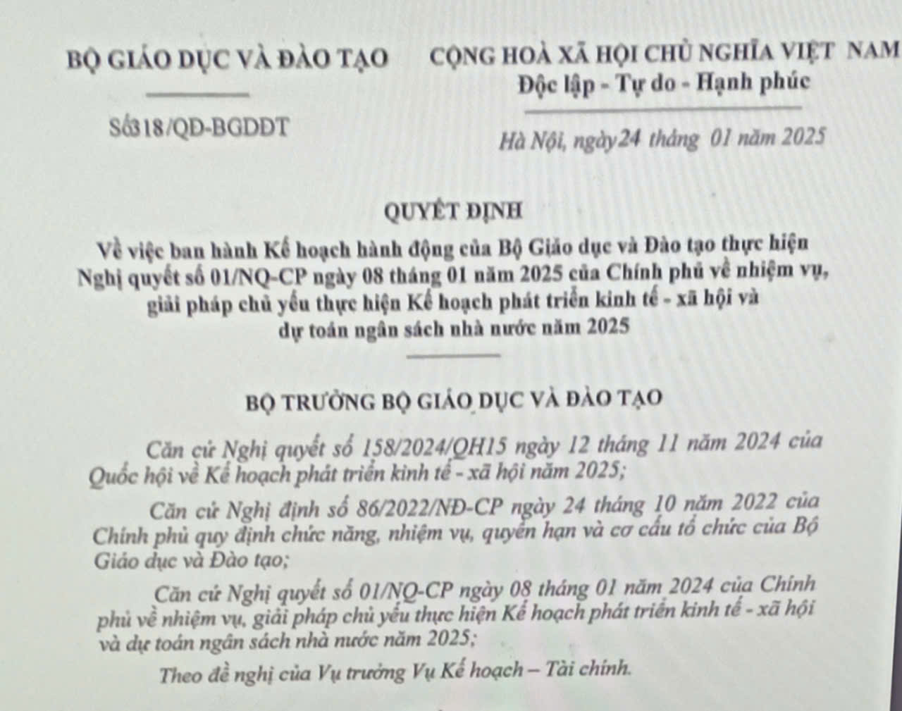 Tăng cường công tác thanh tra, kiểm tra và xử lý vi phạm trong lĩnh vực giáo dục và đào tạo