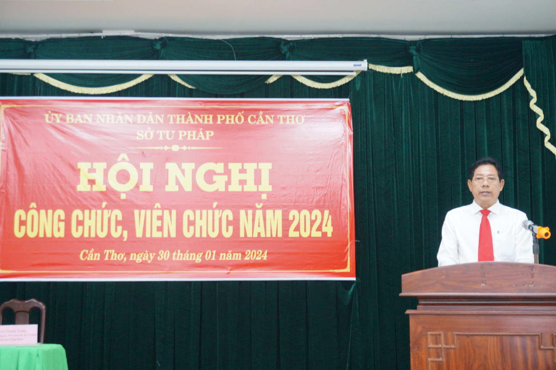 Hội nghị công chức, viên chức của Sở Tư pháp năm 2024