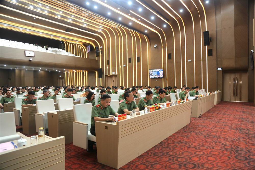 Hội nghị trực tuyến quán triệt Luật Lực lượng tham gia bảo vệ an ninh, trật tự ở cơ sở