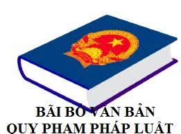 Thông tư bãi bỏ một số văn bản quy phạm pháp luật do Bộ trưởng Bộ Khoa học và Công nghệ ban hành, liên tịch ban hành