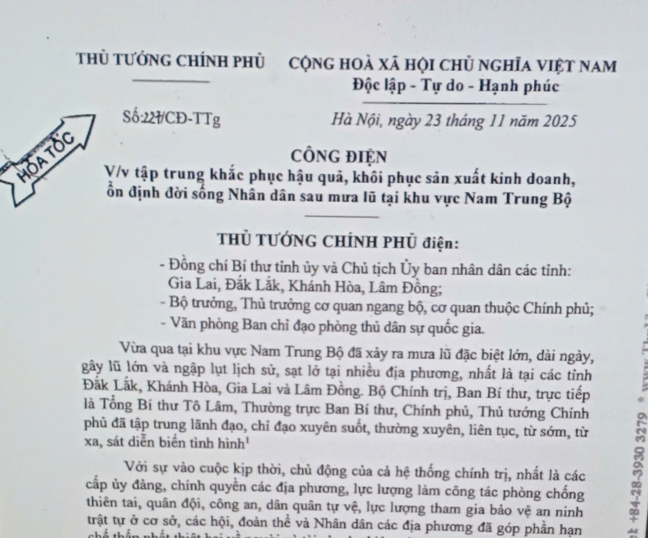 Khắc phục hậu quả, khôi phục sản xuất kinh doanh, ổn định đời sống Nhân dân sau mưa lũ