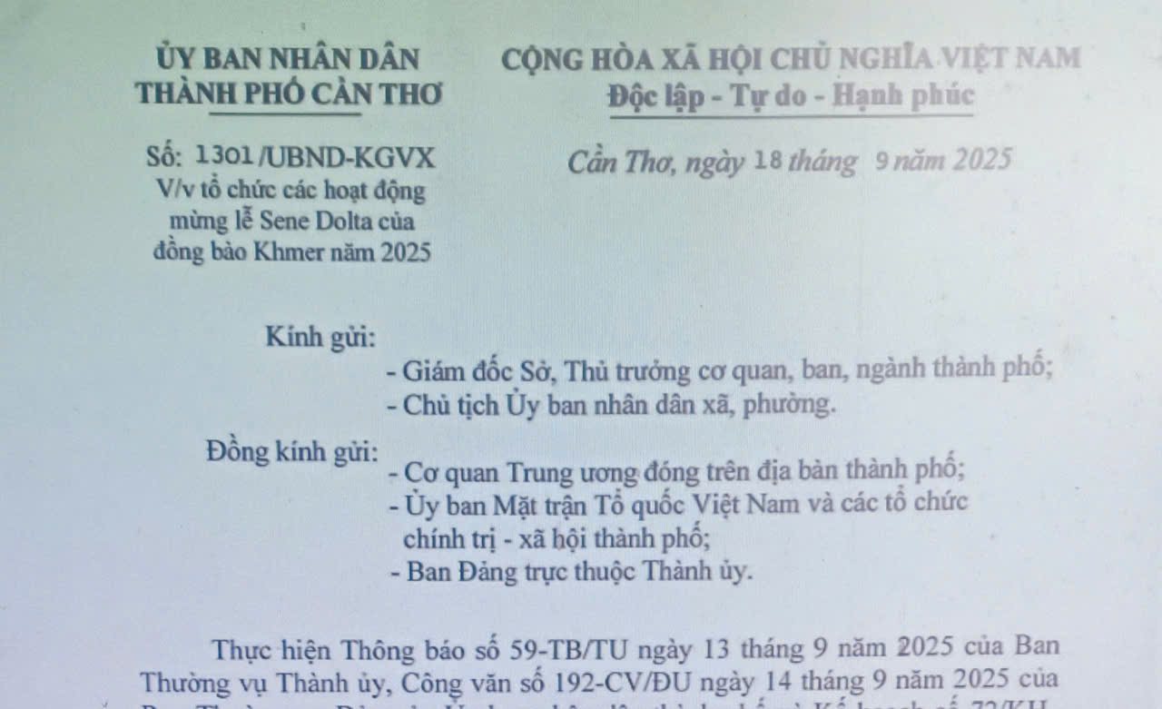 Tổ chức các hoạt động mừng lễ Sene Dolta của đồng bào Khmer năm 2025 