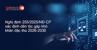 Xác định các dân tộc còn gặp nhiều khó khăn, có khó khăn đặc thù giai đoạn 2026 - 2030