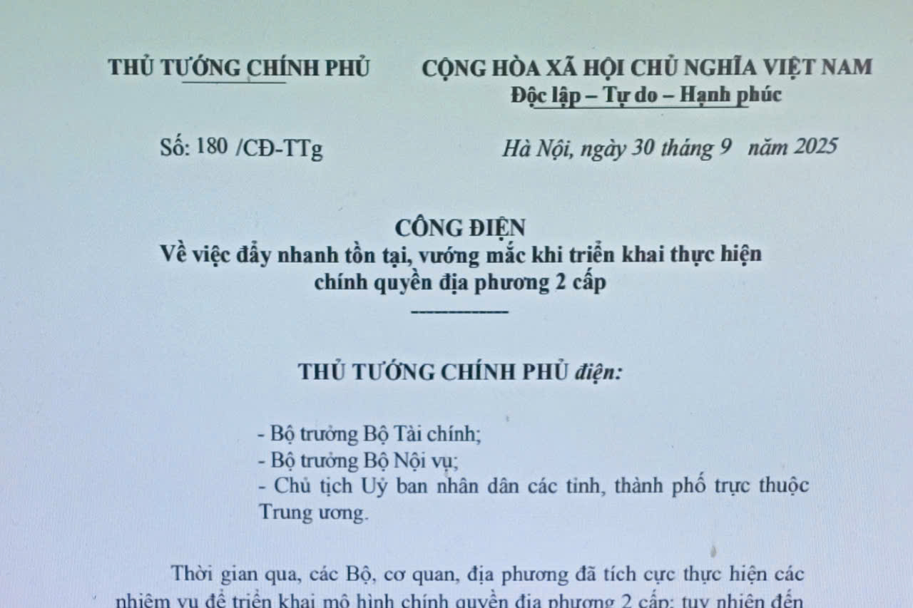Xử lý tồn tại, vướng mắc khi triển khai thực hiện chính quyền địa phương 2 cấp