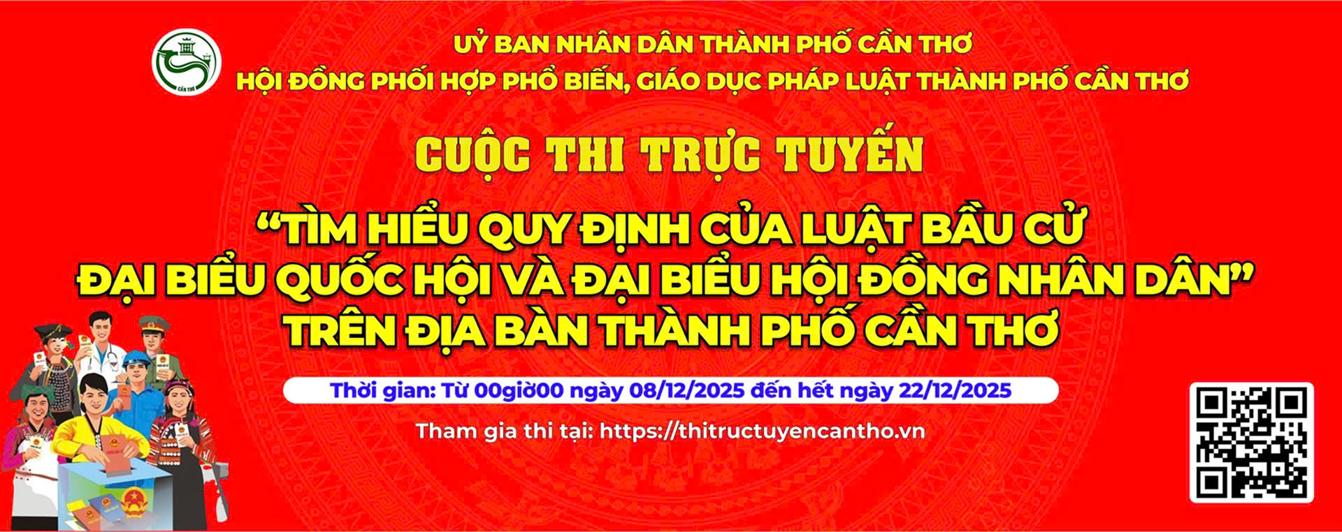 Phát động Cuộc thi trực tuyến “Tìm hiểu quy định của Luật Bầu cử đại biểu Quốc hội và đại biểu Hội đồng nhân dân”