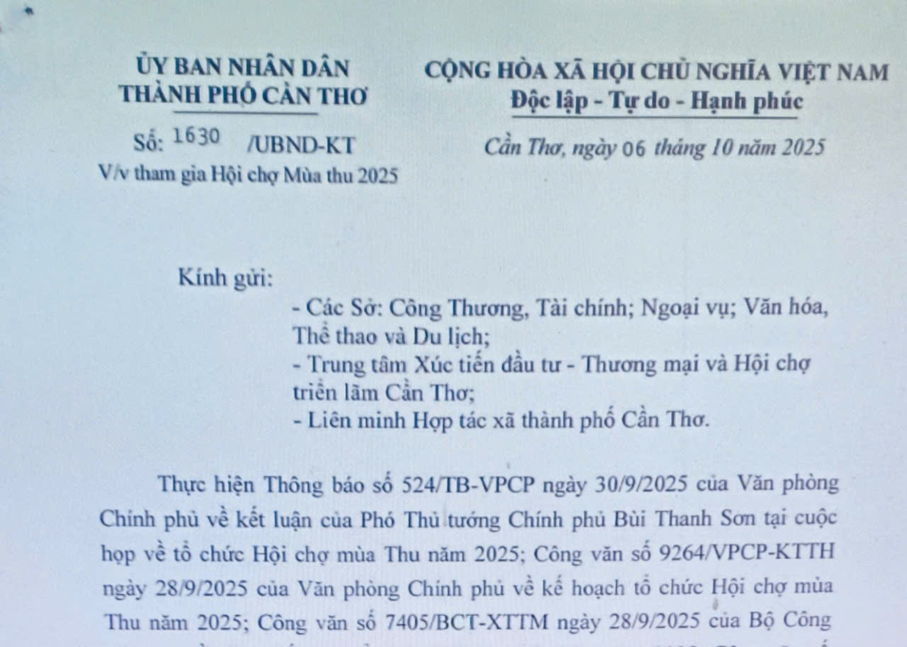 Tham gia Hội chợ Mùa thu 2025
