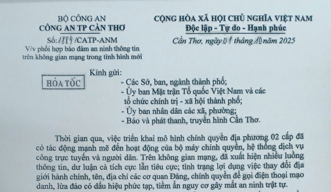 Phối hợp bảo đảm an ninh thông tin trên không gian mạng trong tình hình mới