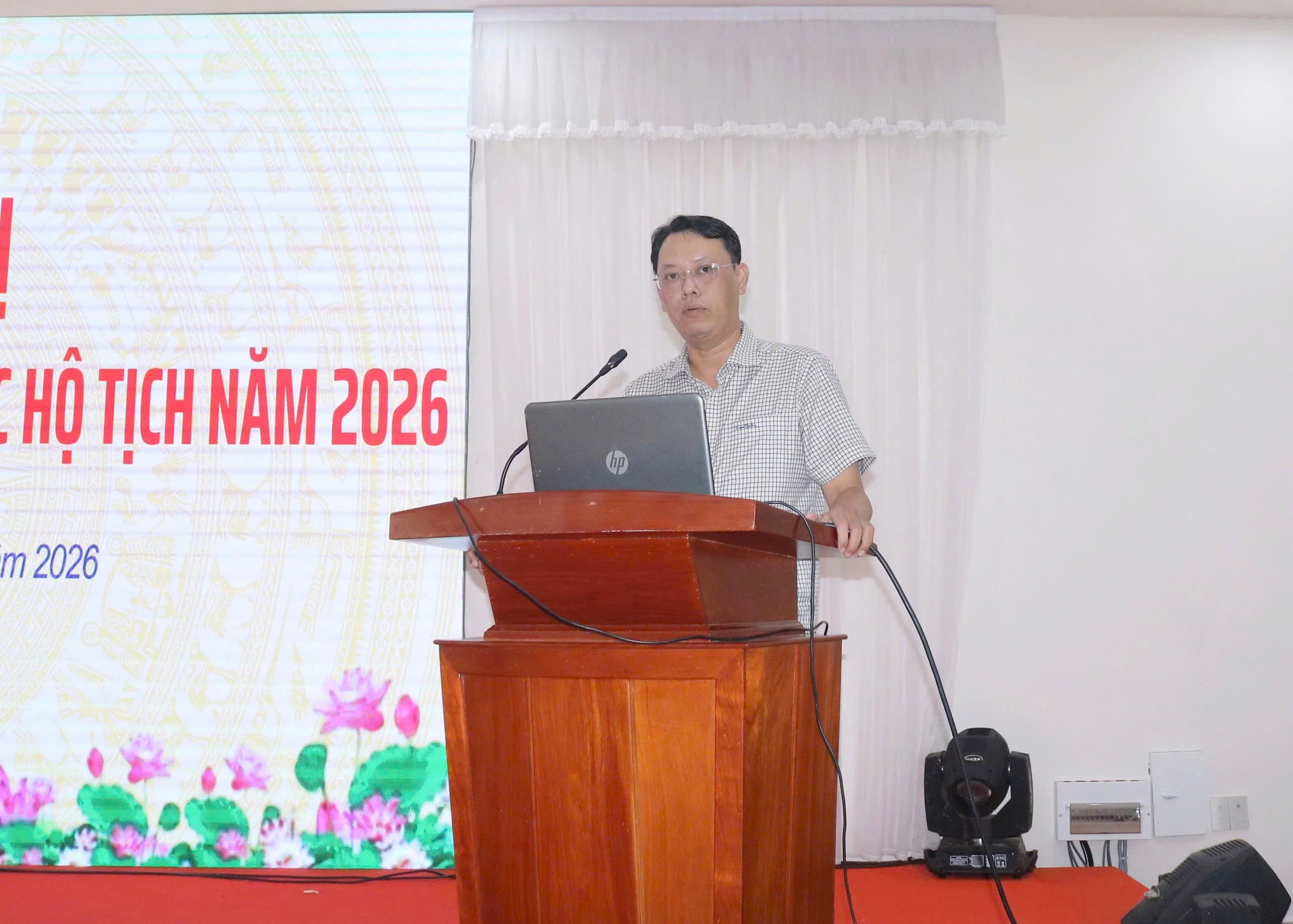 Hội nghị tập huấn nghiệp vụ công tác hộ tịch năm 2026 trên địa bàn thành phố Cần Thơ