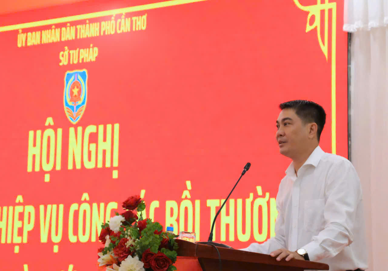 Hội nghị tập huấn nghiệp vụ công tác bồi thường của Nhà nước  năm 2026 trên địa bàn thành phố Cần Thơ