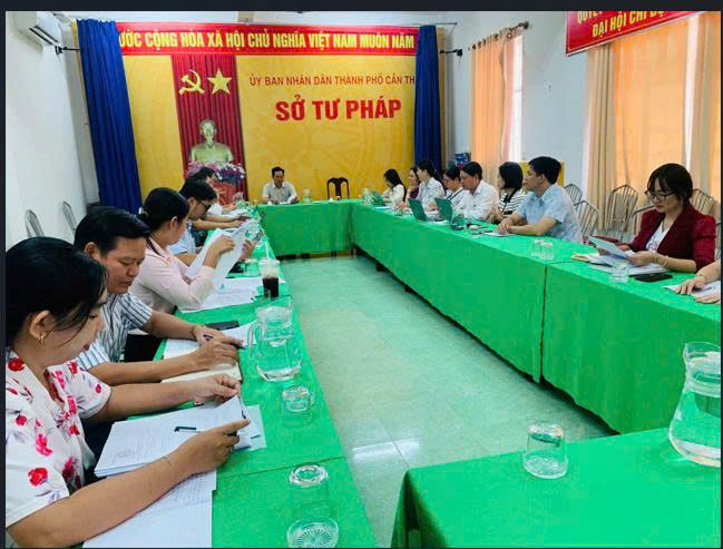 KIỂM TRA CÔNG TÁC CẢI CÁCH HÀNH CHÍNH TẠI SỞ TƯ PHÁP