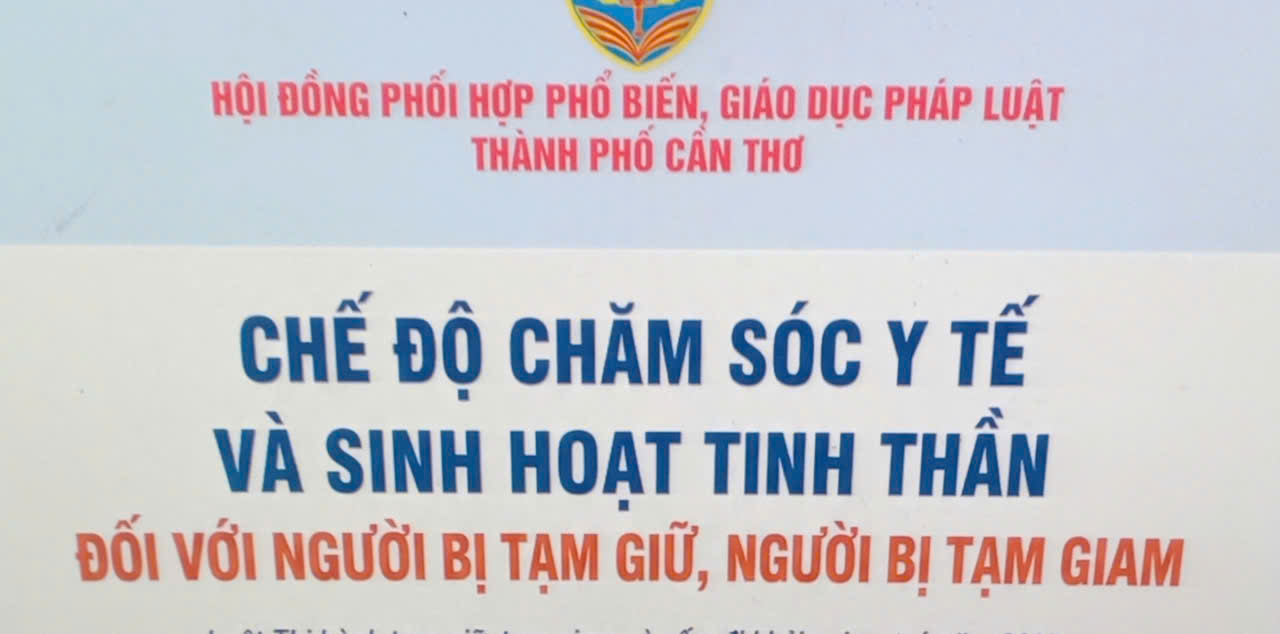 [INFOGRAPHICS] Chế độ chăm sóc y tế và sinh hoạt tinh thần đối với người bị tạm giữ, người bị tạm giam