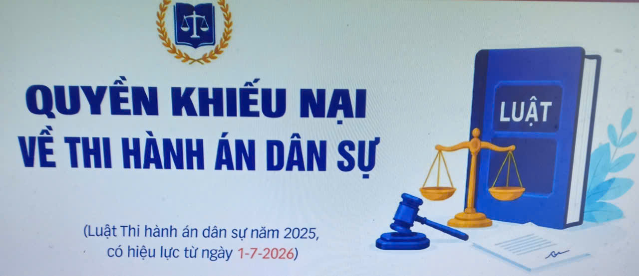 [INFOGRAPHICS] Quyền khiếu nại về thi hành án dân sự