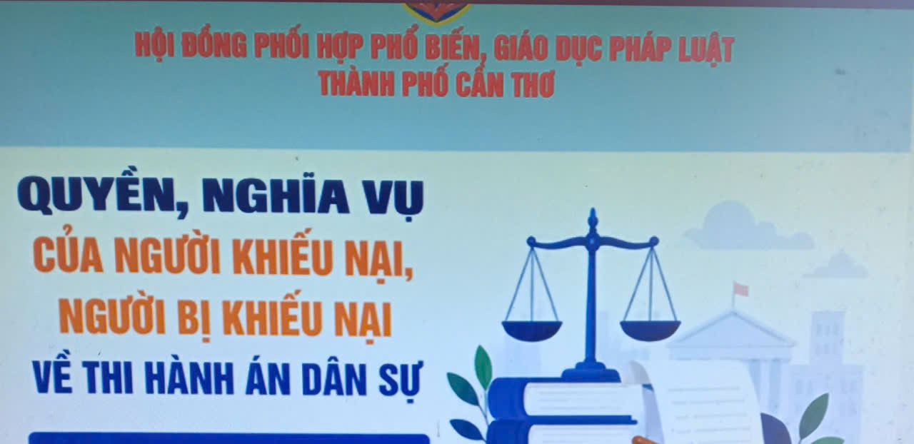 [INFOGRAPHICS] Quyền, nghĩa vụ của người khiếu nại, người bị khiếu nại về thi hành án dân sự