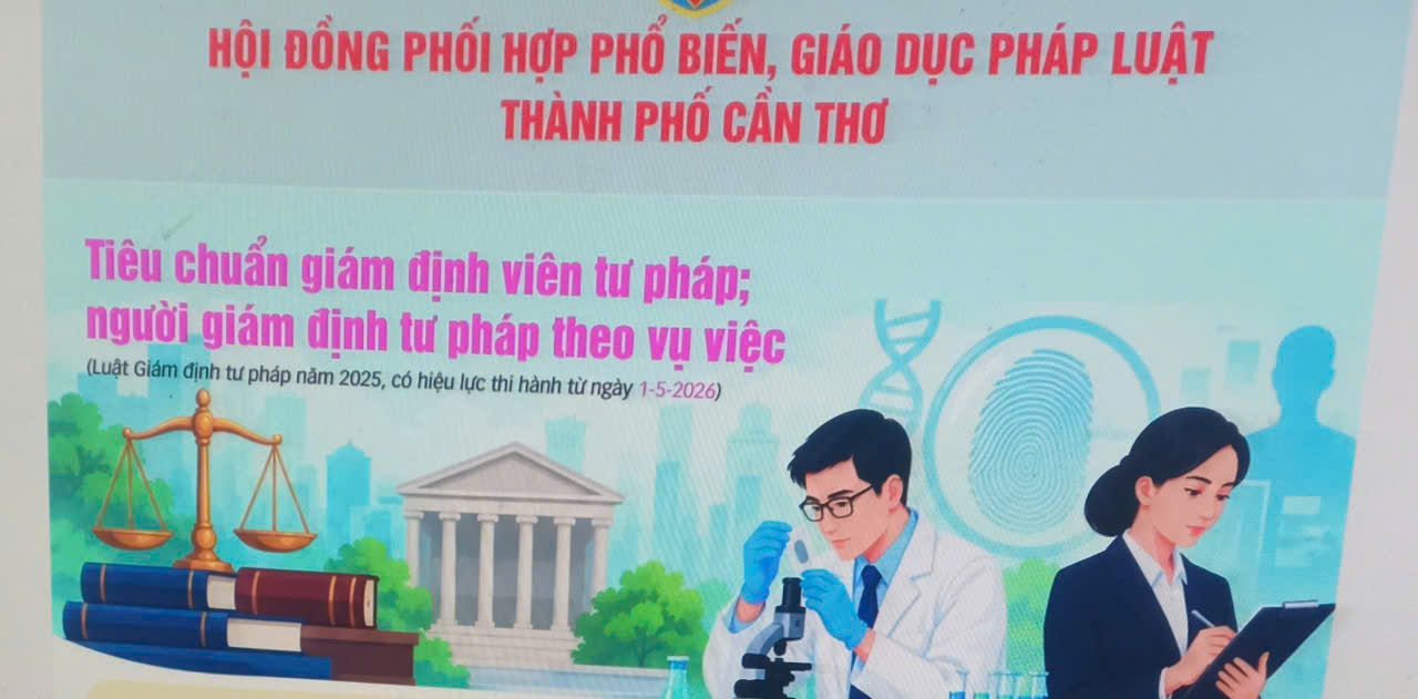 [INFOGRAPHICS] Tiêu chuẩn giám định viên tư pháp; người giám định tư pháp theo vụ việc