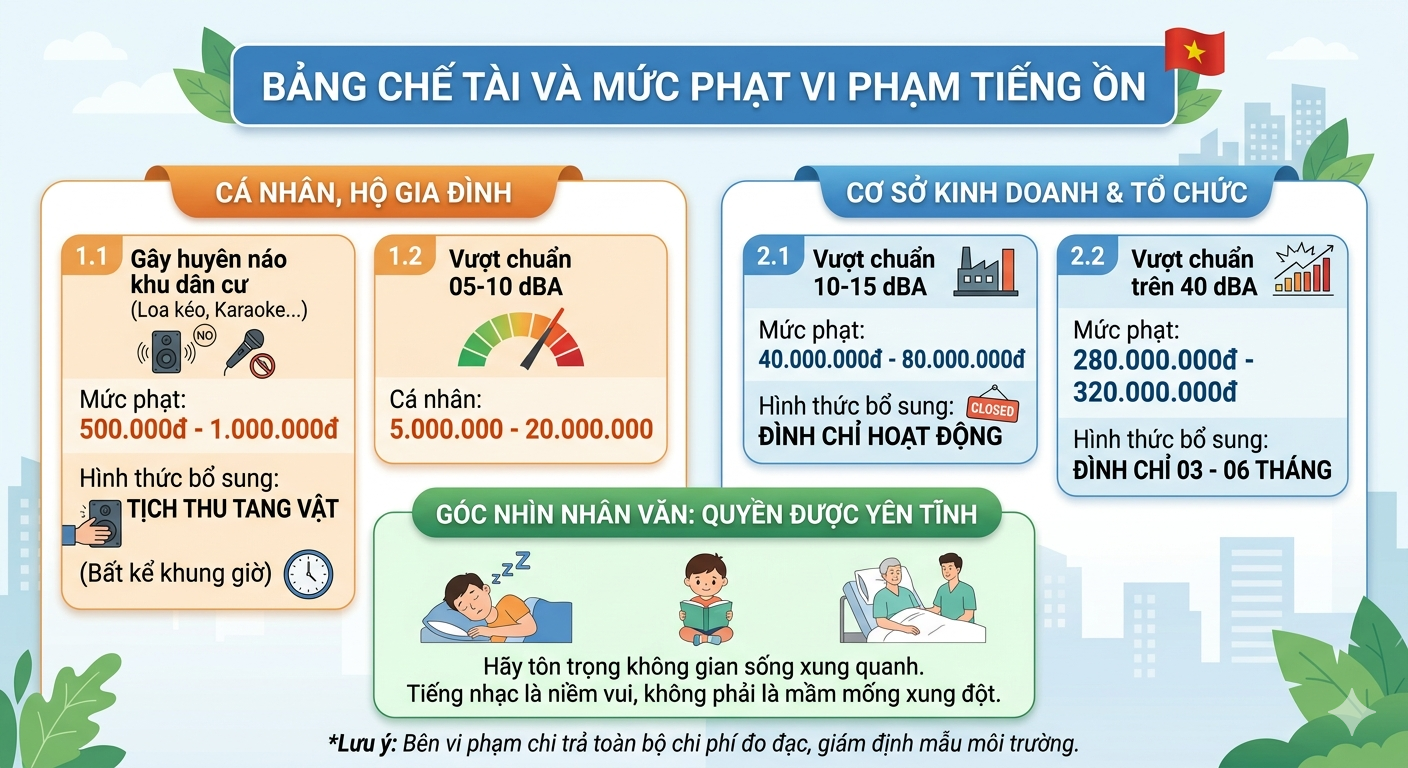 Xây dựng văn hóa sống văn minh từ sự tôn trọng sự yên tĩnh