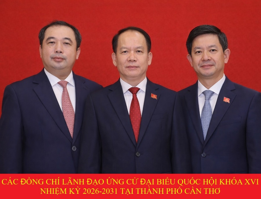 30 người ứng cử Đại biểu Quốc hội Khóa XVI tại thành phố Cần Thơ