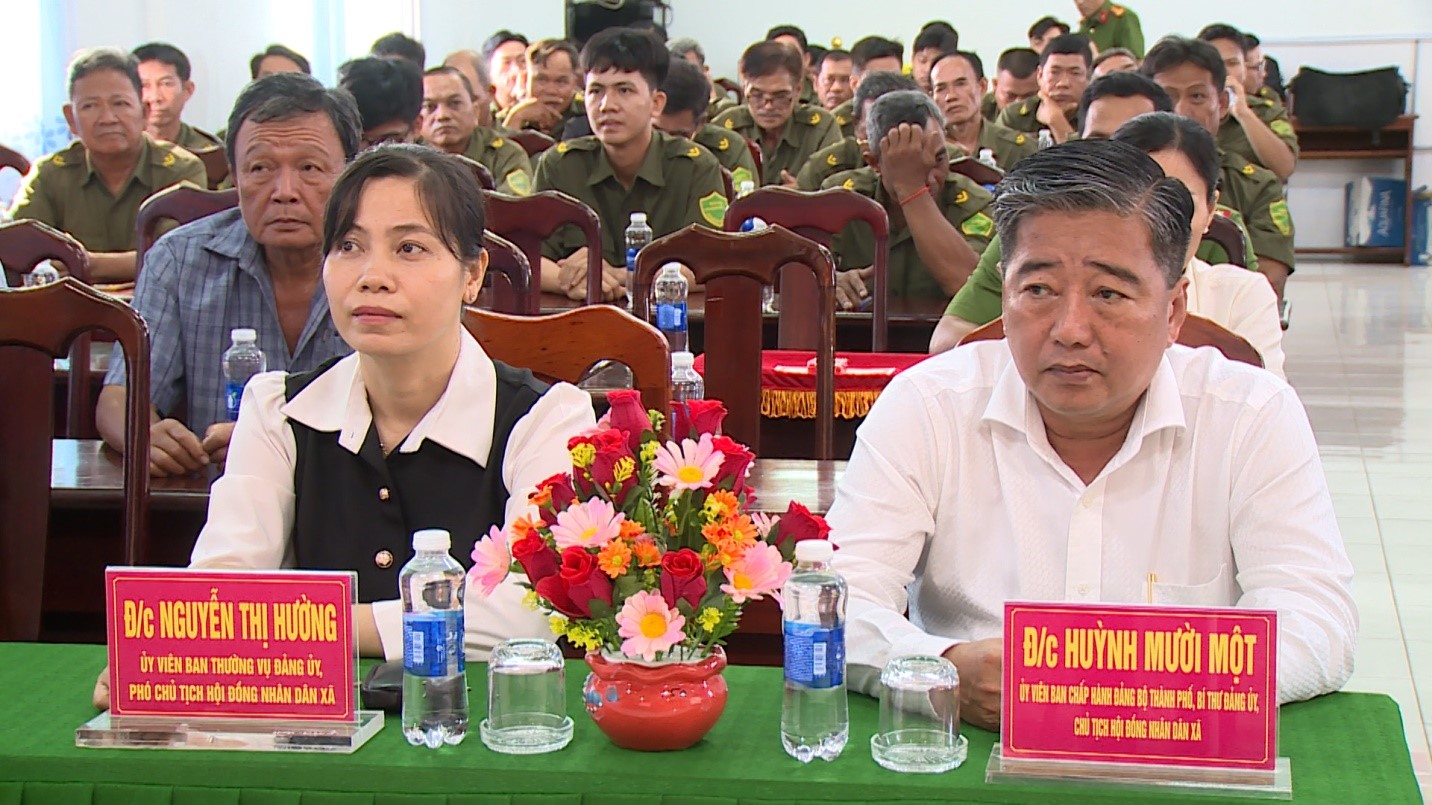 CỜ ĐỎ - HỘI THI LỰC LƯỢNG THAM GIA BẢO VỆ AN NINH,  TRẬT TỰ CƠ SỞ GIỎI LẦN THỨ NHẤT NĂM 2026