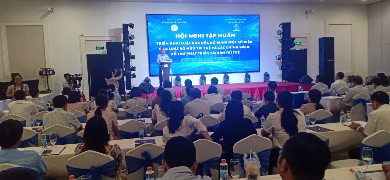 Hội nghị tập huấn triển khai Luật sửa đổi, bổ sung một số điều của Luật Sở hữu trí tuệ và các chính sách hỗ trợ phát triển tài sản trí tuệ