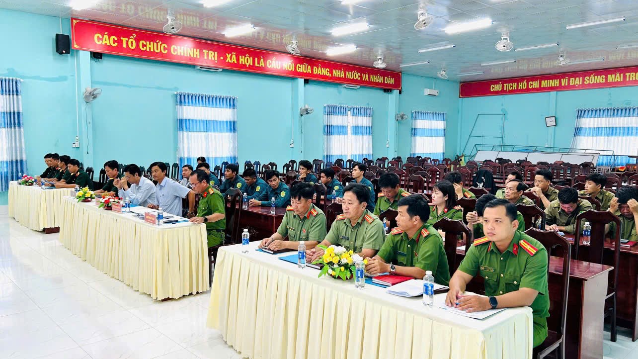 Xã Mỹ Phước tổ chức Hội nghị sơ kết 6 tháng đầu năm công tác phối hợp thực hiện Nghị định số 03/2019/NĐ-CP và triển khai phương hướng, nhiệm vụ 6 tháng cuối năm 2026