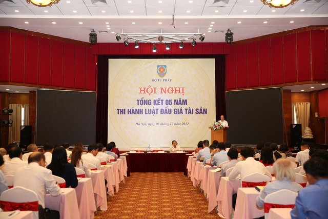 Hội nghị Tổng kết 05 năm thi hành Luật Đấu giá tài sản