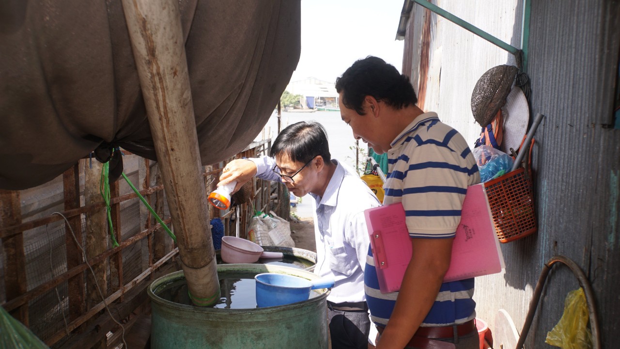 Cần Thơ triển khai thực hiện chiến dịch diệt lăng quăng phòng chống sốt xuất huyết