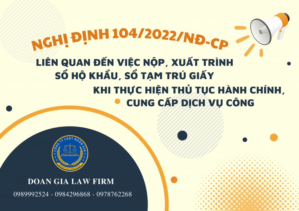 Điểm mới Nghị định sửa đổi, bổ sung một số điều của các nghị định liên quan đến việc nộp, xuất trình sổ hộ khẩu, sổ tạm trú giấy khi thực hiện thủ tục hành chính, cung cấp dịch vụ công