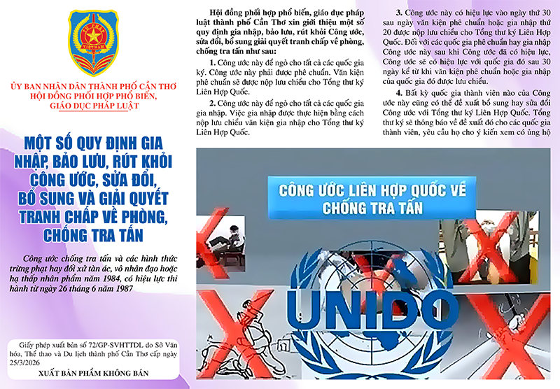 Một số quy định giám sát công ước về phòng, chống tra tấn