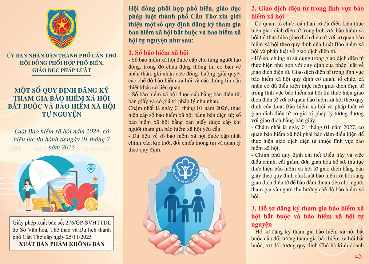 MỘT SỐ QUY ĐỊNH ĐĂNG KÝ THAM GIA BẢO HIỂM XÃ HỘI BẮT BUỘC VÀ BẢO HIỂM XÃ HỘI TỰ NGUYỆN