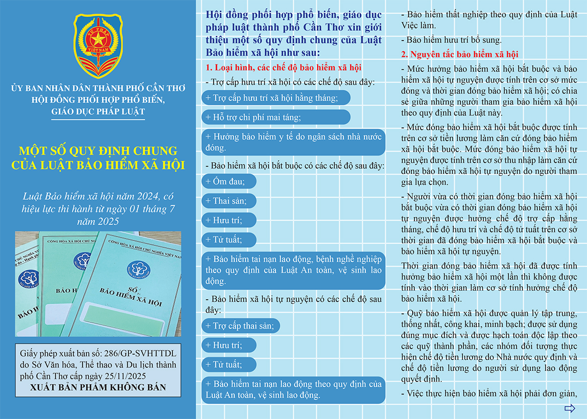 MỘT SỐ QUY ĐỊNH CHUNG CỦA LUẬT BẢO HIỂM XÃ HỘI
