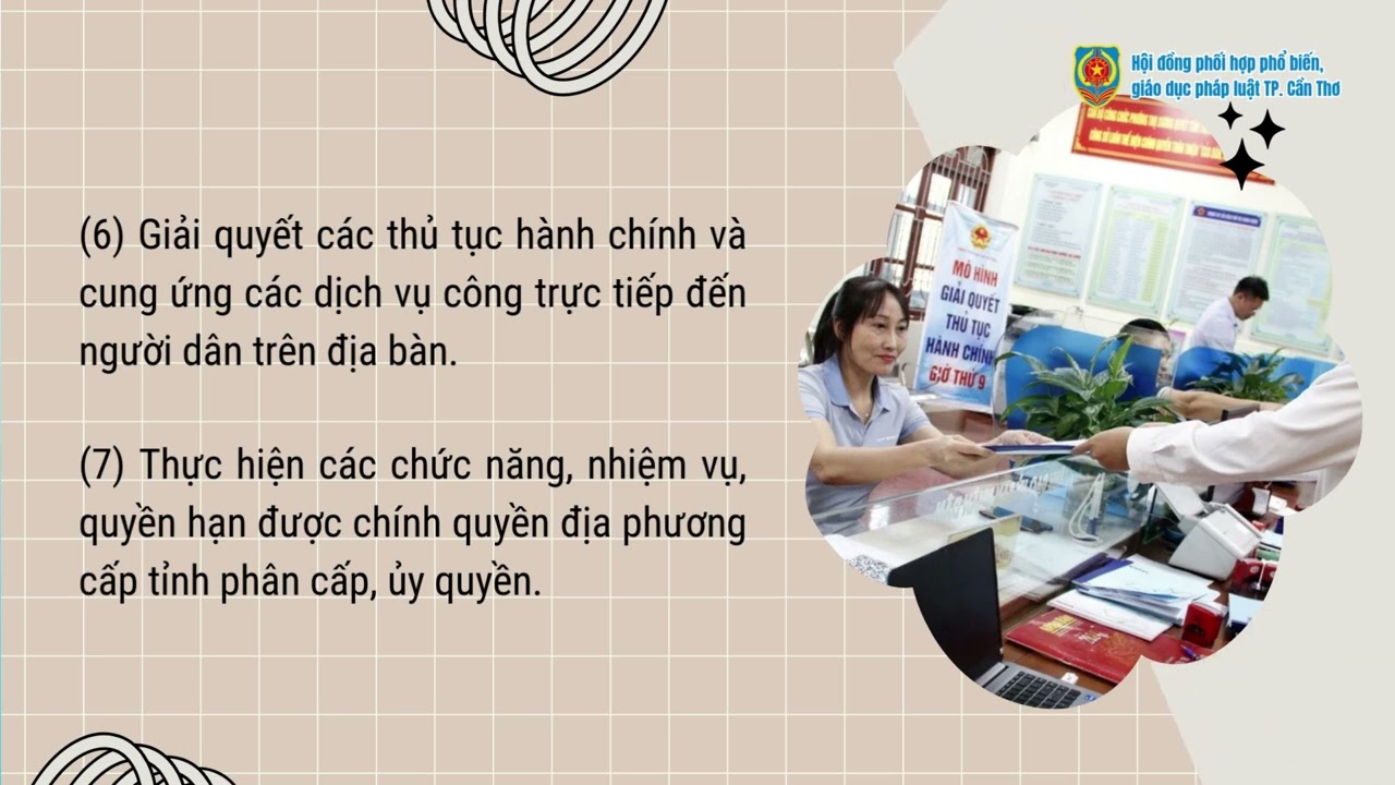Chính quyền địa phương cấp xã có 07 nhóm nhiệm vụ, quyền hạn cơ bản sau đây