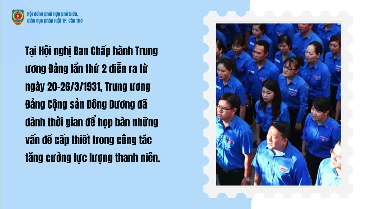 Vì sao ngày 26/3 là ngày thành lập Đoàn Thanh niên Cộng sản Hồ Chí Minh?