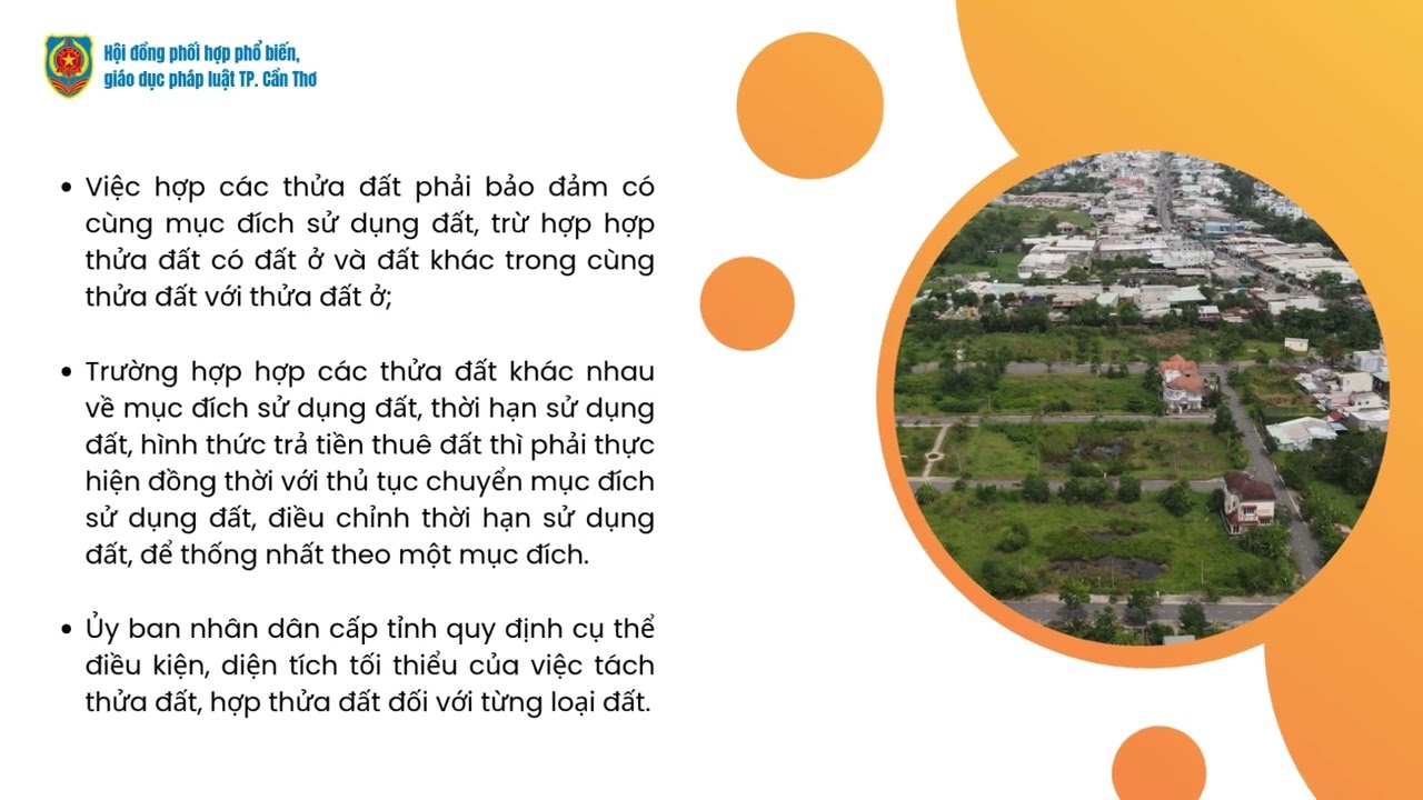 Quy định về tách thửa, hợp thửa đất theo luật đất đai 2024