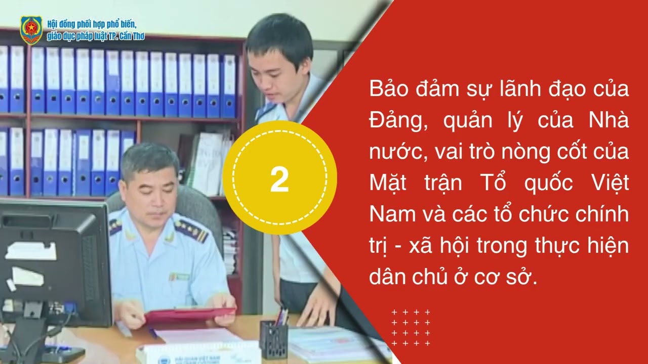 06 Nguyên tắc thực hiện dân chủ ở cơ sở?