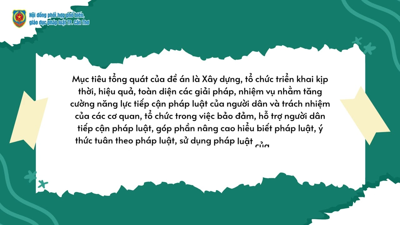 Biện pháp nâng cao khả năng tiếp cận pháp luật của người dân theo Quyết định số 977 của Thủ tướng Chính phủ