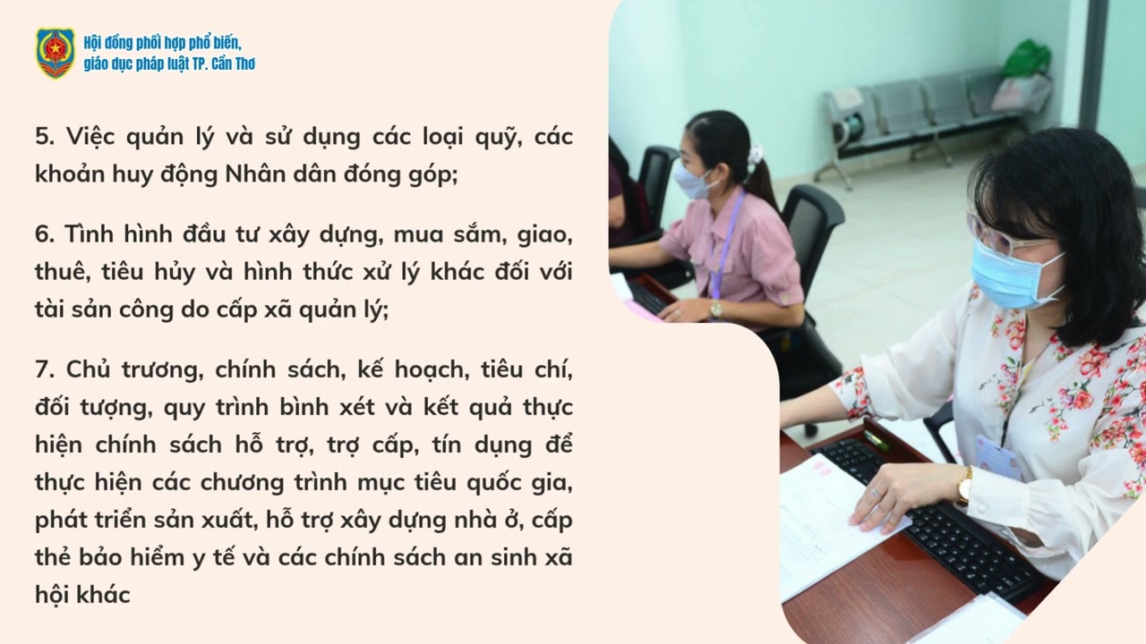 14 nội dung chính quyền địa phương cấp xã phải công khai
