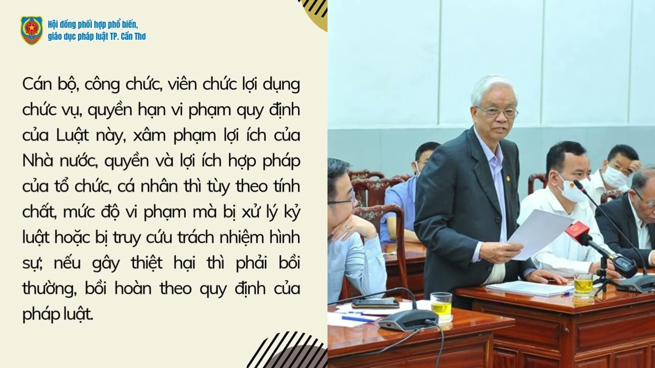 Xử lý vi phạm pháp luật về thực hiện dân chủ ở cơ sở