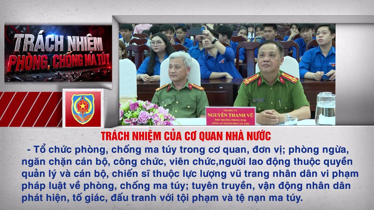 Trách nhiệm của cá nhân, gia đình và cộng đồng trong Luật phòng, chống ma túy năm 2025
