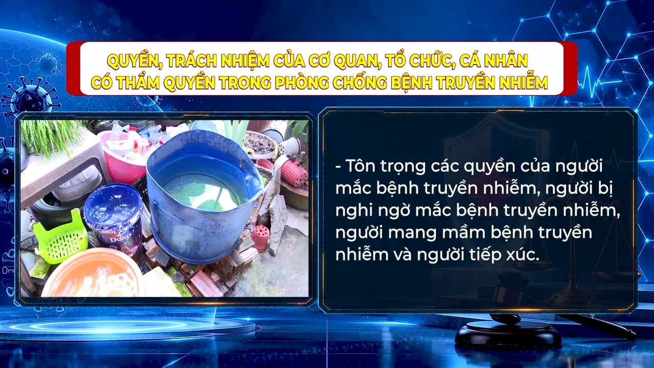 Quyền, trách nhiệm của cơ quan, tổ chức, cá nhân có thẩm quyền trong phòng, chống bệnh truyền nhiễm