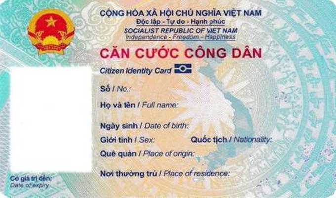 Mức thu lệ phí cấp đổi thẻ căn cước 