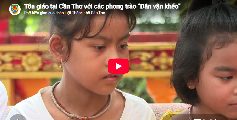 Tôn giáo tại Cần Thơ với các phong trào “Dân vận khéo”